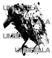 UMBRELLA Graphic T-shirts"CROW"